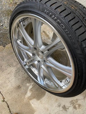 JDM Superstar Leonhard Adel PCD12 Lexus LS460 5 holes (No Tires)