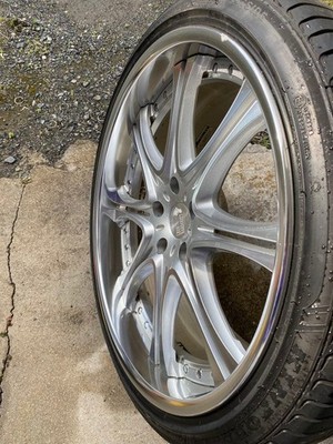 JDM Superstar Leonhard Adel PCD12 Lexus LS460 5 holes (No Tires) - Image 8