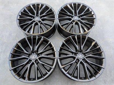 JDM Lexus NX Bar John L Genuine 20 Gloss Black 4-Wheel Set (No Tires)