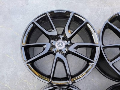 JDM Mercedes-Benz X253 GLC-Class AMG Genuine 21-inch Black 4-Wheel Set (No Tires) - Image 4