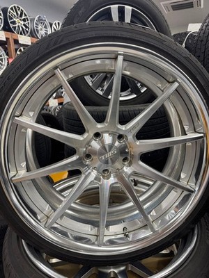 JDM TWS 20-inch 9.5J +43 2-Wheel Set 8.5J +33 2-Wheel Set (No Tires)