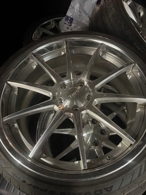 JDM TWS 20-inch 9.5J +43 2-Wheel Set 8.5J +33 2-Wheel Set (No Tires) - Image 6