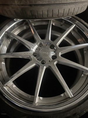 JDM TWS 20-inch 9.5J +43 2-Wheel Set 8.5J +33 2-Wheel Set (No Tires) - Image 9