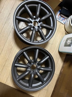 JDM Watanabe F8 17-inch 9J +34 PCD100 5-hole wheels wheels only 2-Wheel Set (No Tires)