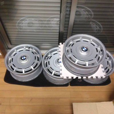 JDM BMW M535i e28 original wheels TR standard Lemmers TR390 4-Wheel Set . Pl (No Tires)