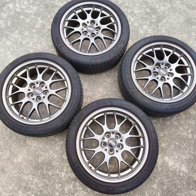 JDM BBS FORGED 17-inch wheel set for Subaru Legacy BP5 (No Tires)
