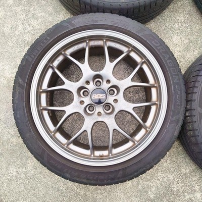JDM BBS FORGED 17-inch wheel set for Subaru Legacy BP5 (No Tires) - Image 2