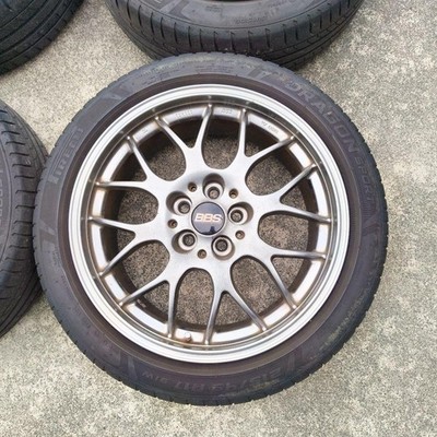 JDM BBS FORGED 17-inch wheel set for Subaru Legacy BP5 (No Tires) - Image 3