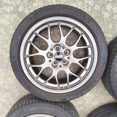 JDM BBS FORGED 17-inch wheel set for Subaru Legacy BP5 (No Tires) - Image 4