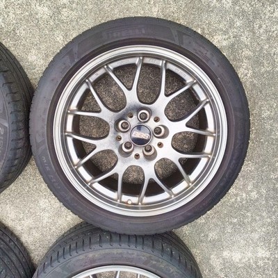JDM BBS FORGED 17-inch wheel set for Subaru Legacy BP5 (No Tires) - Image 5