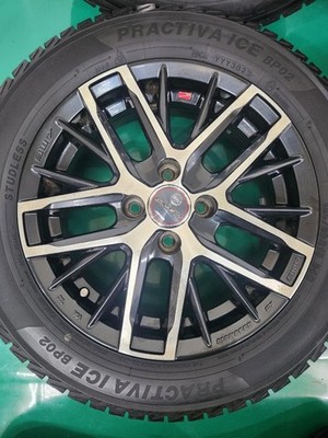 JDM 2023 Yokohama PRACTIVA tire and wheel set 185/60R15 4-Wheel Set (No Tires) - Image 2