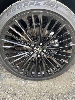 JDM WALD Genuine Line F-0012 1-inch wheels absolutely no scratches per (No Tires) - Image 4