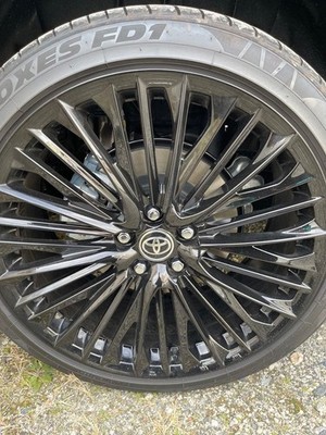 JDM WALD Genuine Line F-0012 1-inch wheels absolutely no scratches per (No Tires) - Image 5