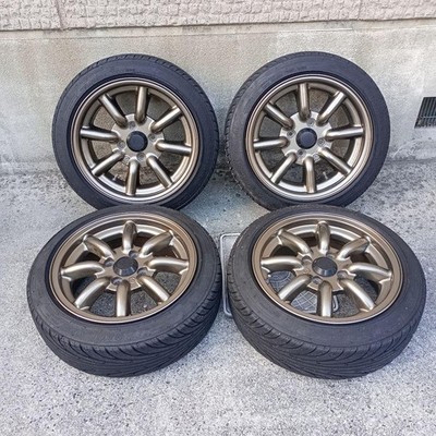 JDM Includes genuine nuts Watanabe 14x6J PCD100 deep groove (No Tires)