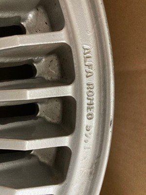 JDM Campagnolo Alfa Romeo 1970s Wheelset Antique (No Tires) - Image 4