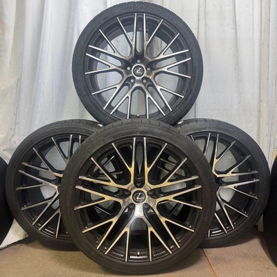 JDM Ultra-lightweight top-of-the-line Lexus LC500/LS500 TRD wheels and (No Tires)