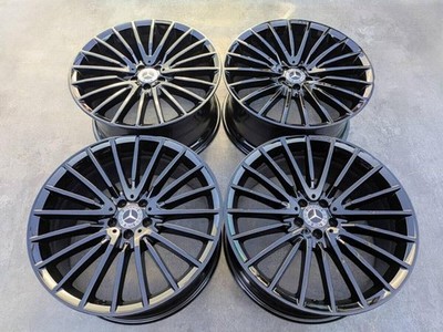 JDM Mercedes-Benz AMG W223 S-Class Genuine 21-inch Black 4-Wheel Set (No Tires)