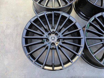 JDM Mercedes-Benz AMG W223 S-Class Genuine 21-inch Black 4-Wheel Set (No Tires) - Image 3