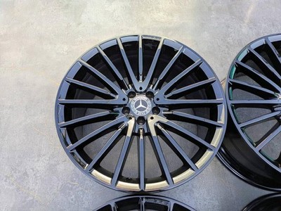 JDM Mercedes-Benz AMG W223 S-Class Genuine 21-inch Black 4-Wheel Set (No Tires) - Image 4