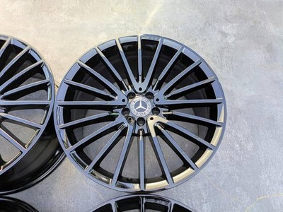 JDM Mercedes-Benz AMG W223 S-Class Genuine 21-inch Black 4-Wheel Set (No Tires) - Image 5