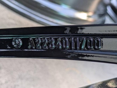 JDM Mercedes-Benz AMG W223 S-Class Genuine 21-inch Black 4-Wheel Set (No Tires) - Image 7