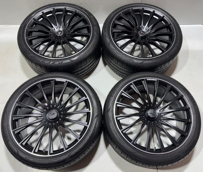 JDM 21 Mercedes-Benz S500 Genuine AMG W223 Multi-Spoke Wheel Set Pirel (No Tires)