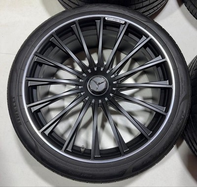 JDM 21 Mercedes-Benz S500 Genuine AMG W223 Multi-Spoke Wheel Set Pirel (No Tires) - Image 3