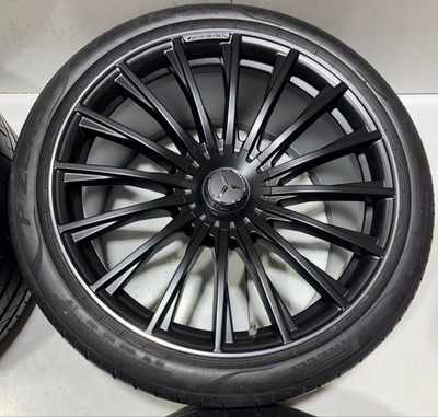 JDM 21 Mercedes-Benz S500 Genuine AMG W223 Multi-Spoke Wheel Set Pirel (No Tires) - Image 5