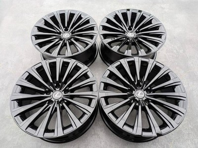 JDM Lexus LS500 Bar John L Genuine 19 Black 4-Wheel Set (No Tires)