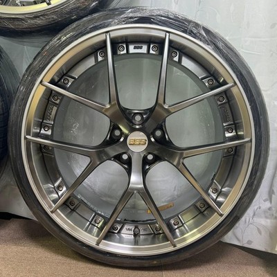 JDM Size: BBS RI-S 20-inch wheels with tires x4 ultra-concave design. (No Tires) - Image 4