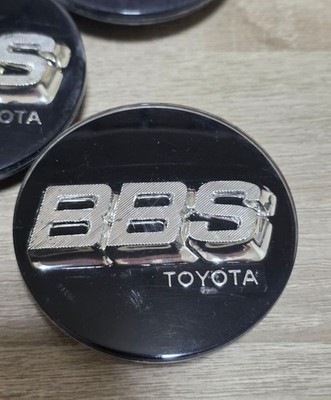 JDM Rare Toyota genuine BBS center cap 70mm part number 56 24 073 (No Tires) - Image 2