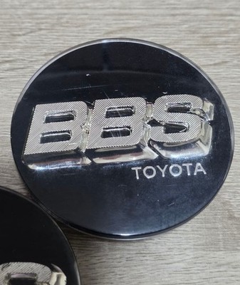 JDM Rare Toyota genuine BBS center cap 70mm part number 56 24 073 (No Tires) - Image 3