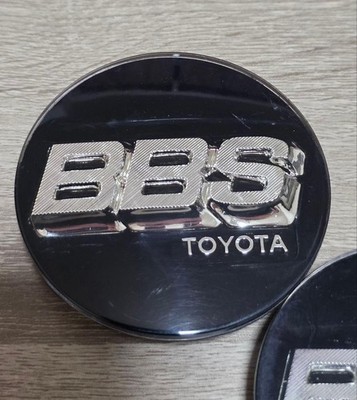 JDM Rare Toyota genuine BBS center cap 70mm part number 56 24 073 (No Tires) - Image 5