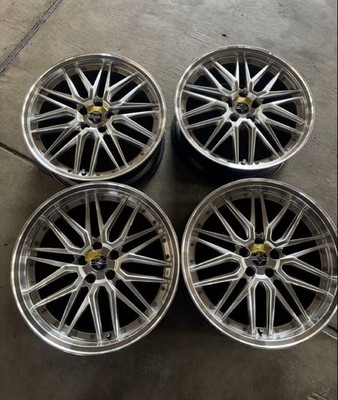 JDM AME Steiner LMX 208.5j 9.5j Kyoho 114.3 (No Tires)