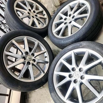 JDM Genuine Toyota 18-inch wheels + tires for Estima Aeras 4WD (No Tires)