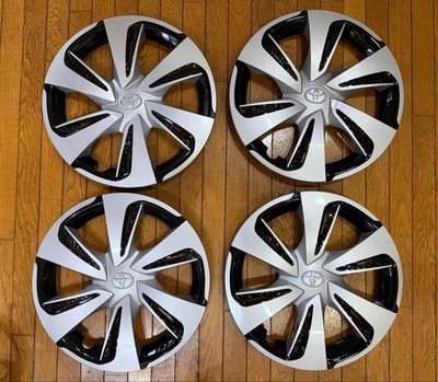 JDM Toyota Sienta Genuine Wheel Caps 4-Individual Set 15-inch New Car (No Tires)