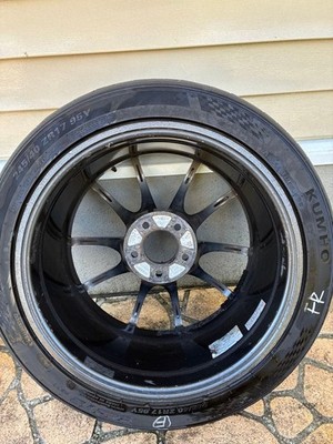 JDM ADVAN Racing RZ 17-inch wheels and 4-pack of tires (No Tires) - Image 5
