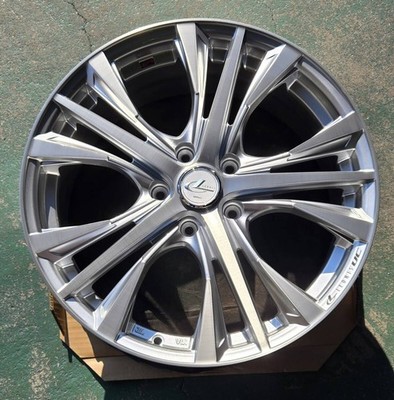 JDM 4-Wheel Set Exhibition item with scratches 18 7J 7.0J 5H114.3 +53 WEDS L (No Tires)