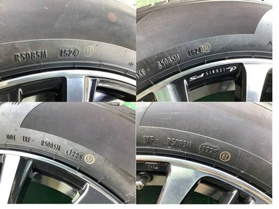 JDM Used+ Weds Leonis FS 18x7J 5H 114.3 +47 4-Wheel Set of 4 225/60R18 F (No Tires) - Image 8