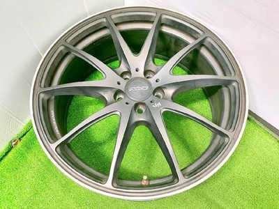 JDM RAYS 18x7.5J +48 5-hole 100 Used Aluminum Wheel 4-Wheel Set Miyagi Prefe (No Tires) - Image 2