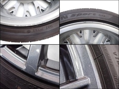 JDM CE653 Subaru WRX STI Genuine Wheels and Tires br STI (No Tires) - Image 4