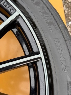 JDM Weds WedsSport SA-35R 18-inch aluminum wheel & tire 8.5J +50 114.3 (No Tires) - Image 7