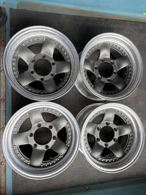 JDM RAGUNA ZZYZX Laguna Zyzx 15-inch Aluminum Wheels 4-Wheel Set Deep R (No Tires)