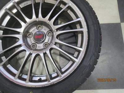 JDM SUBARU WRX STI Genuine FORGED 18x8.5J +55 5H114.3 Used 2013 model y (No Tires) - Image 3