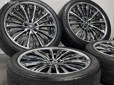 JDM Weds Kranze Wilhelm 20in 8.5J +37 PCD114.3 NT555 245/40R20 for Alp (No Tires) - Image 2