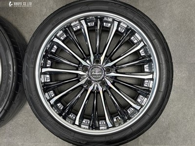 JDM Weds Kranze Wilhelm 20in 8.5J +37 PCD114.3 NT555 245/40R20 for Alp (No Tires) - Image 4