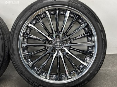 JDM Weds Kranze Wilhelm 20in 8.5J +37 PCD114.3 NT555 245/40R20 for Alp (No Tires) - Image 6