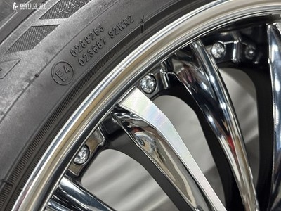 JDM Weds Kranze Wilhelm 20in 8.5J +37 PCD114.3 NT555 245/40R20 for Alp (No Tires) - Image 8
