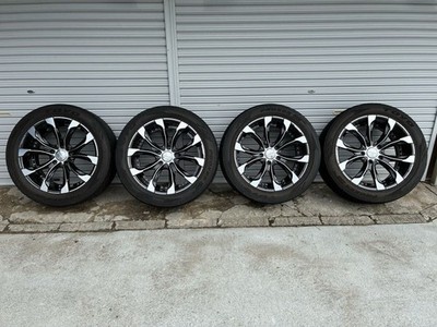 JDM WALD Valdo 22-inch Aluminum Wheels and Tires 4-Wheel Set for Land C (No Tires)