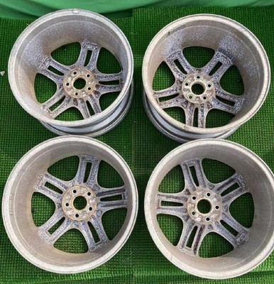 JDM Rare Genuine Subaru 17-inch Wheels 4-Wheel Set 17x7JJ +55 PCD 100 (No Tires) - Image 10